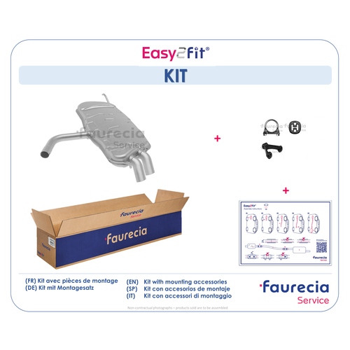 FAURECIA NACHSCHALLDAEMPFER FS80521 - ATU