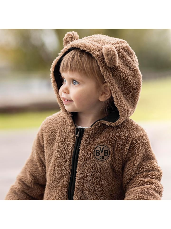 BVB BVB Baby Teddyjacke in Braun günstig kaufen