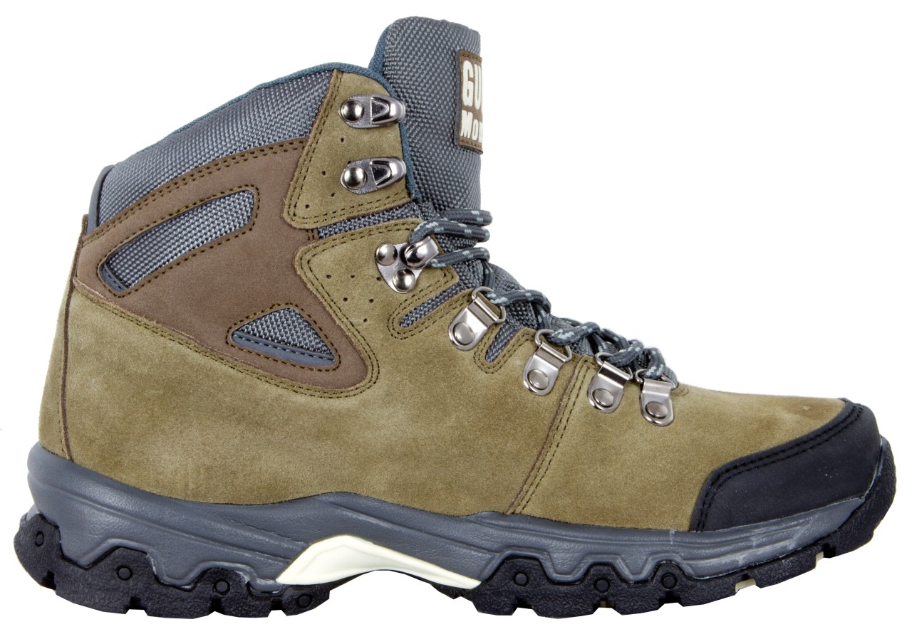 GUGGEN MOUNTAIN Freizeit Schnürer braun Wanderschuh von GUGGEN Mountain