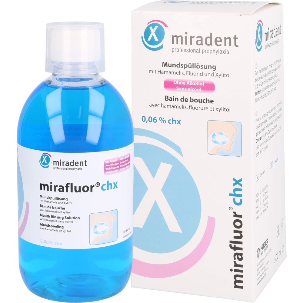 Mundspüllösung mirafluor CHX 0.06%