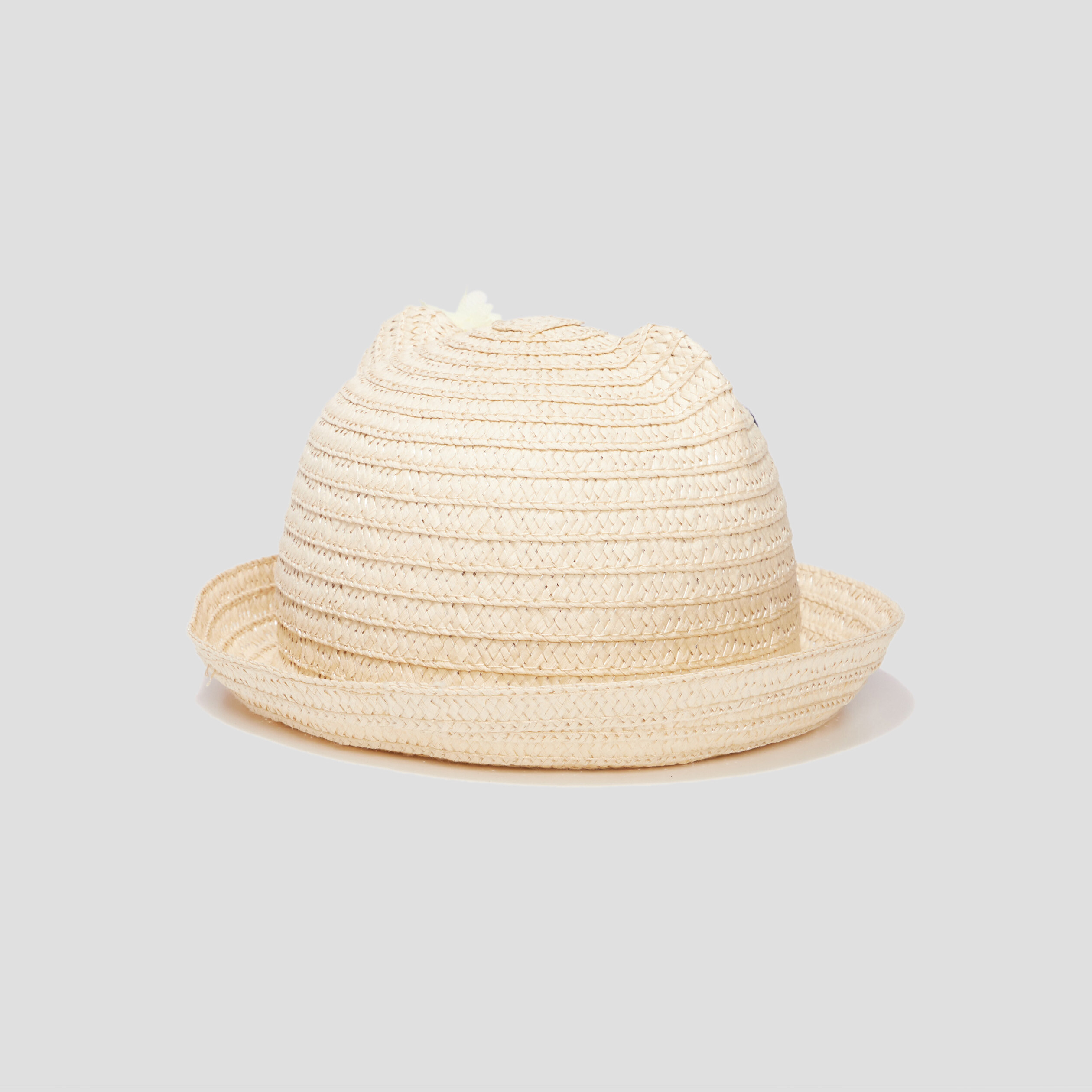 Chapeau tressé beige fille | La Halle