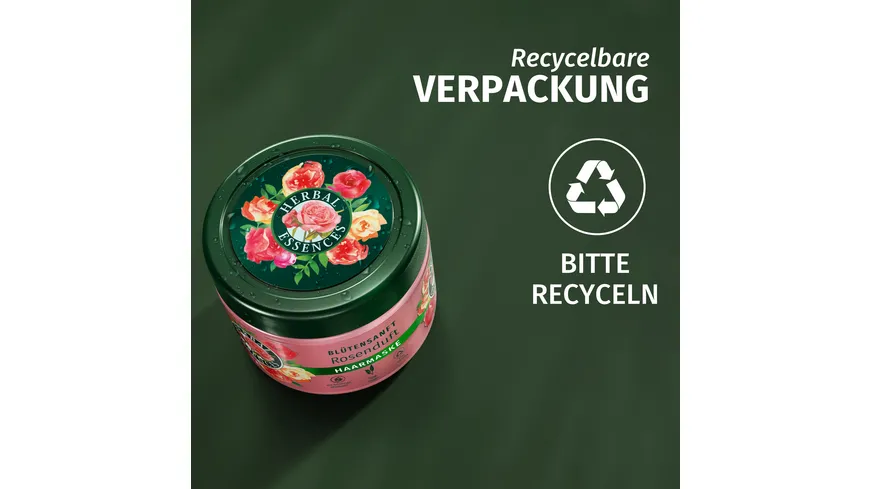 Herbal Essence blütensanft Rosenduft Haarmaske 300 ml