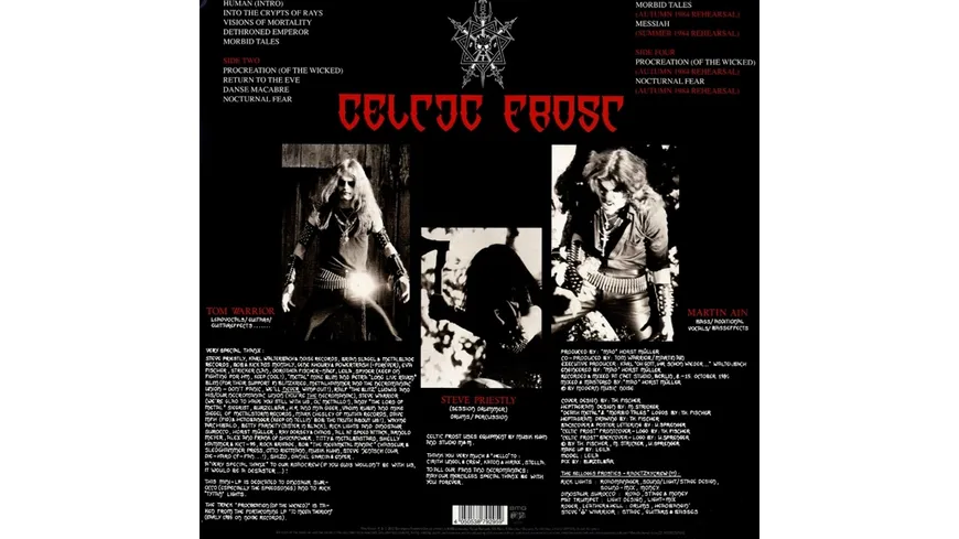 Morbid Tales Red Vinyl