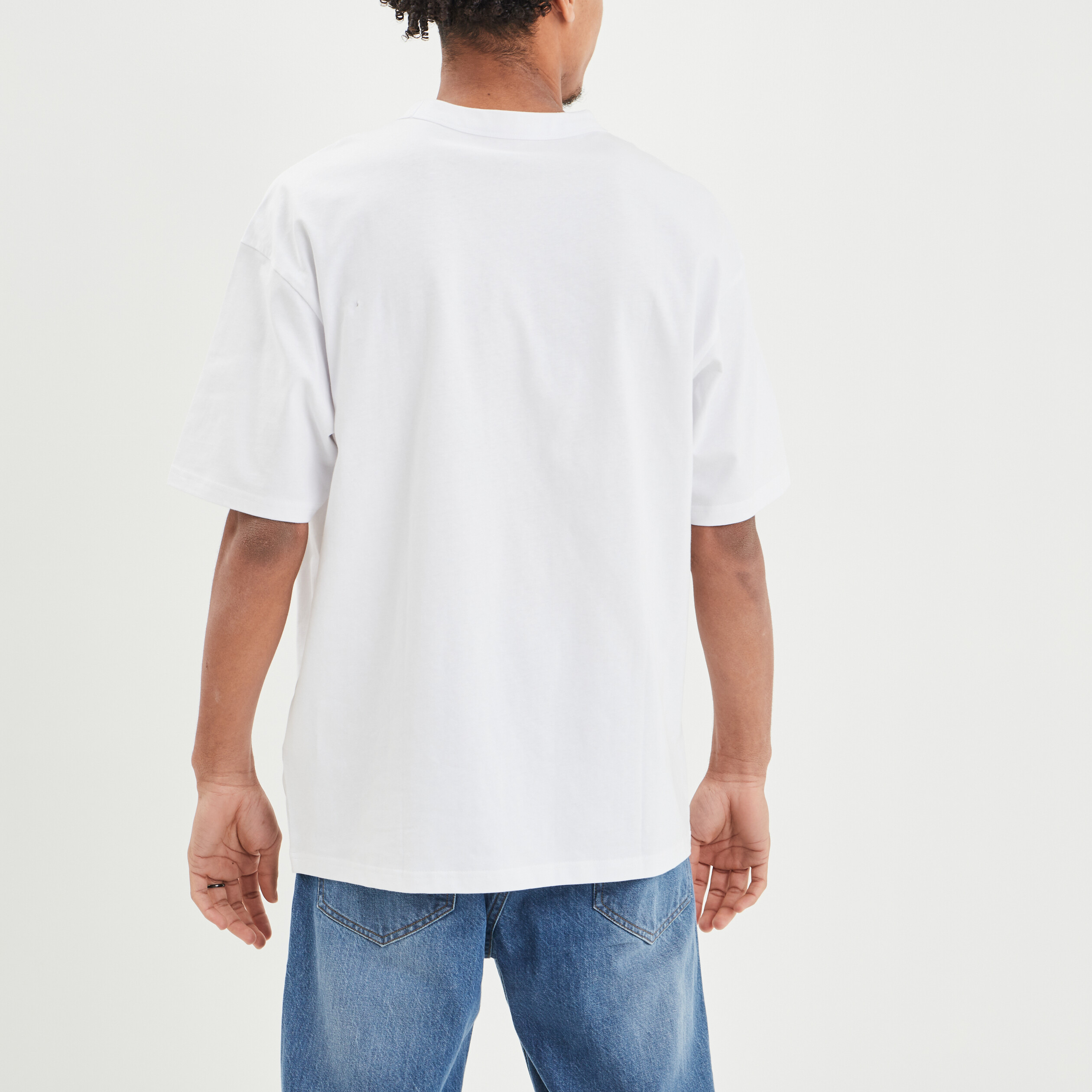 T-shirt manches courtes Creeks blanc homme | La Halle