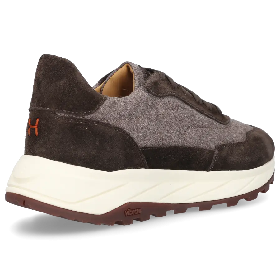 Henderson - Sneaker low FALCON Veloursleder - braun