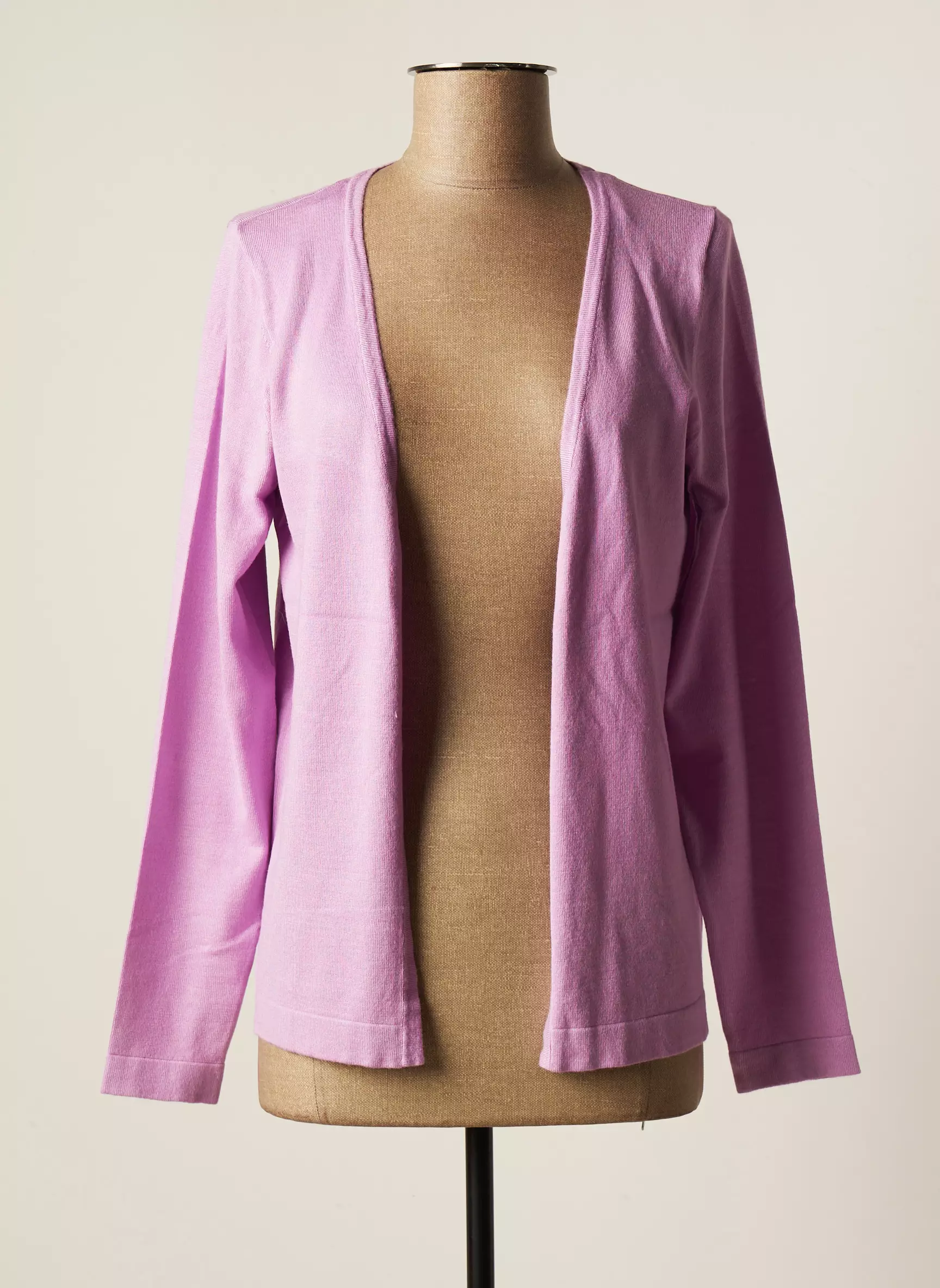 Kaffe Cardigans Femme couleur violet