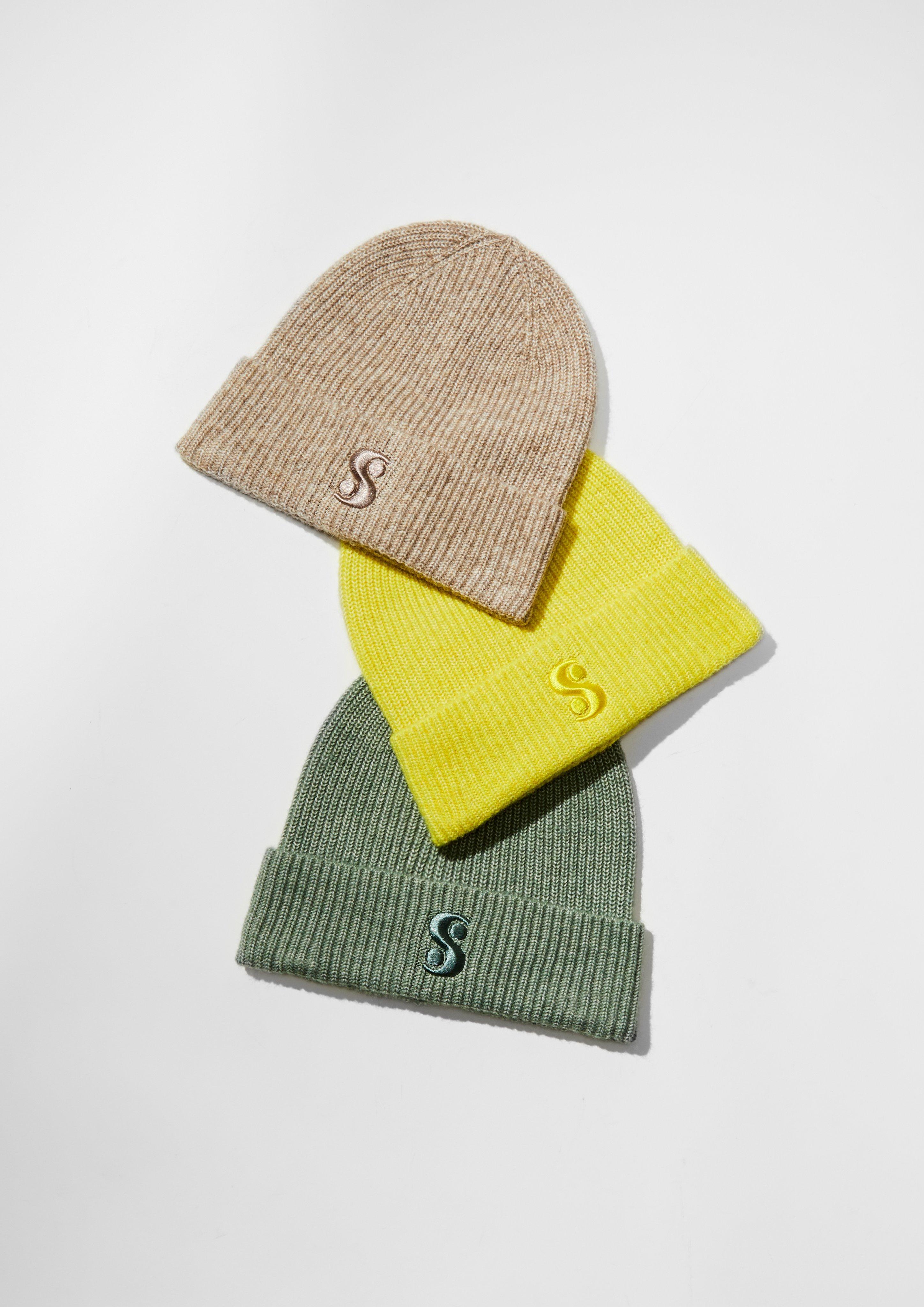 Strickmütze mit Logo-Stickerei  2133586-82W2