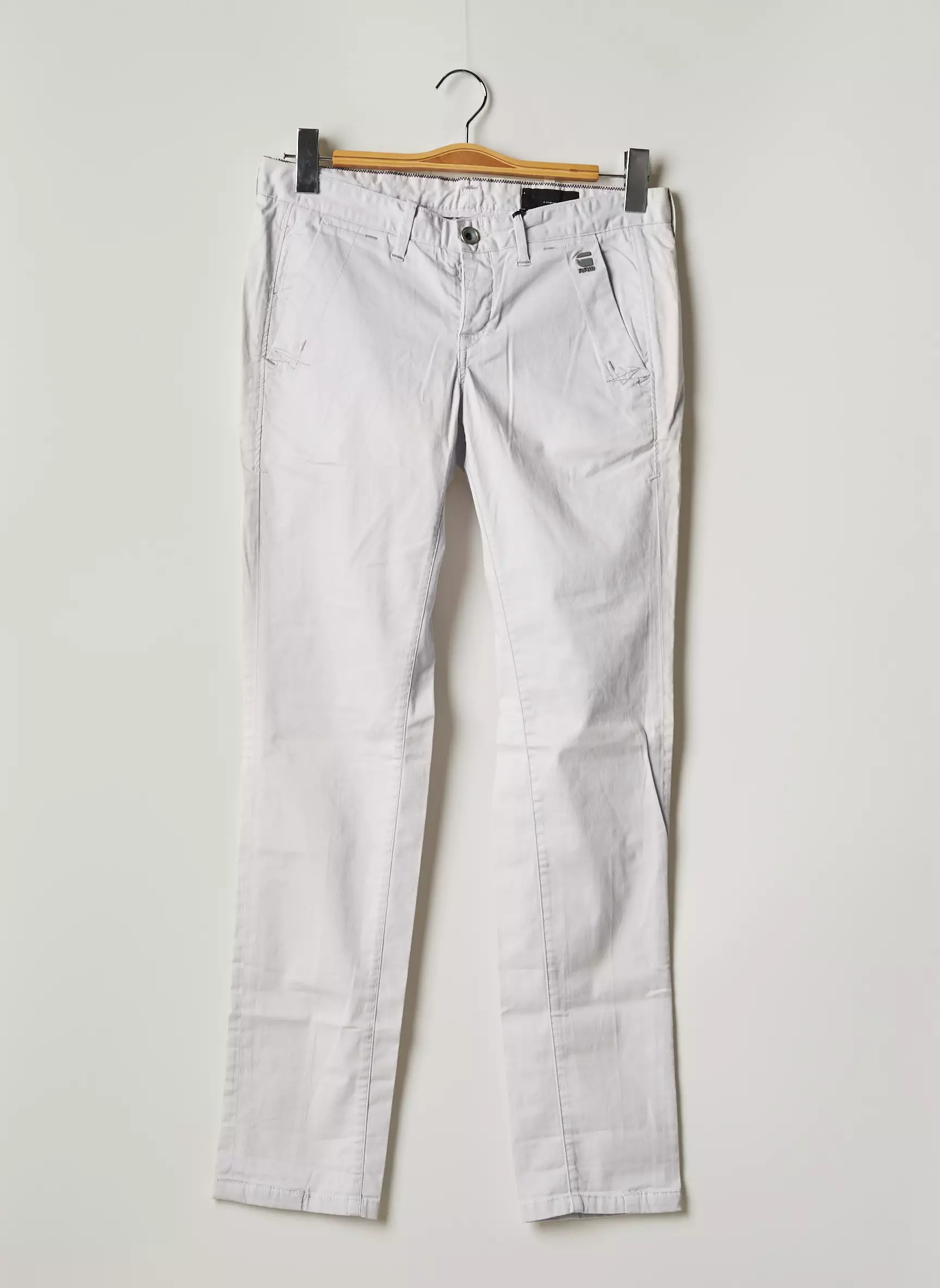 G Star Pantalons Slim Femme couleur gris