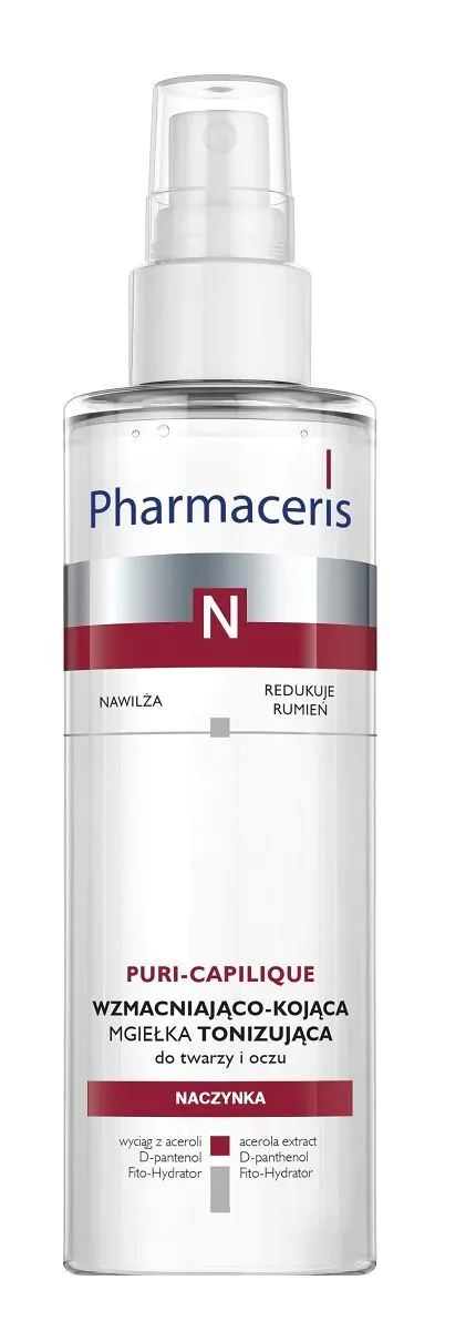 Pharmaceris N Puri Capilique Απαλό τονωτικό σπρέι που ενδυναμώνει τα τριχοειδή αγγεία