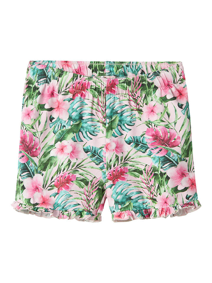 name it Shorts in Grün/ Rosa günstig kaufen