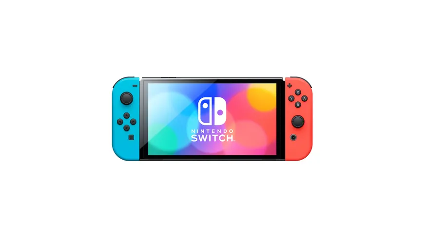 Nintendo Switch - Konsole Neon-Rot / Neon-Blau (OLED-Modell)