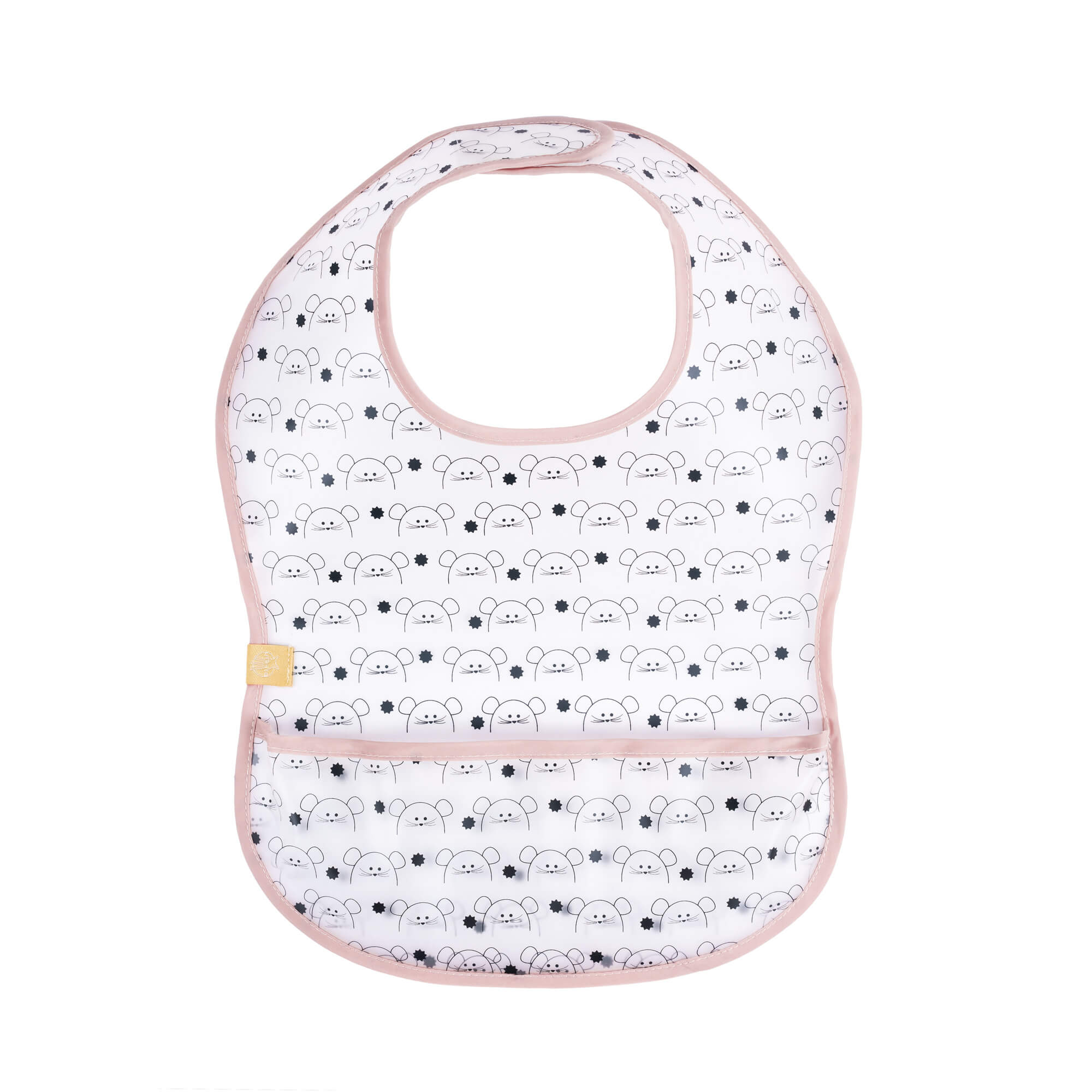 Lätzchen mit Auffangschutz - Bib EVA, Little Chums Mouse
