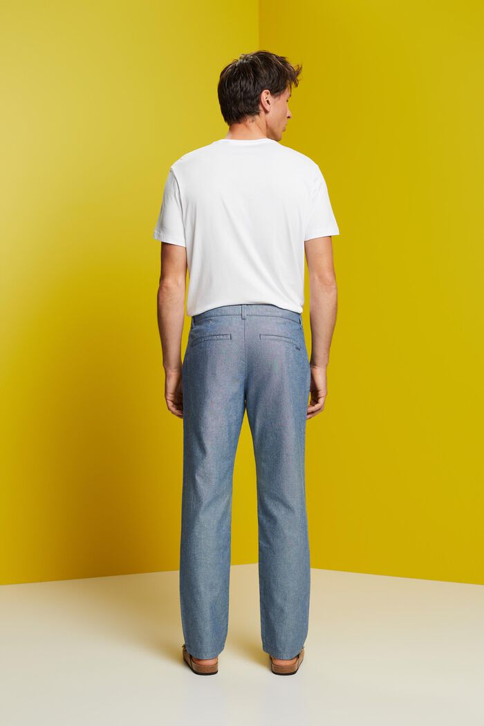 Strukturierte Chino, 100 % Baumwolle