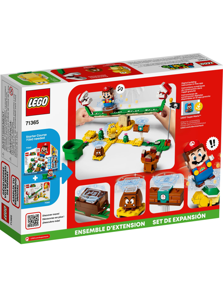 LEGO Super Mario 71365 Piranha-Pflanze-Powerwippe – Erweiterungsset günstig kaufen onesize
