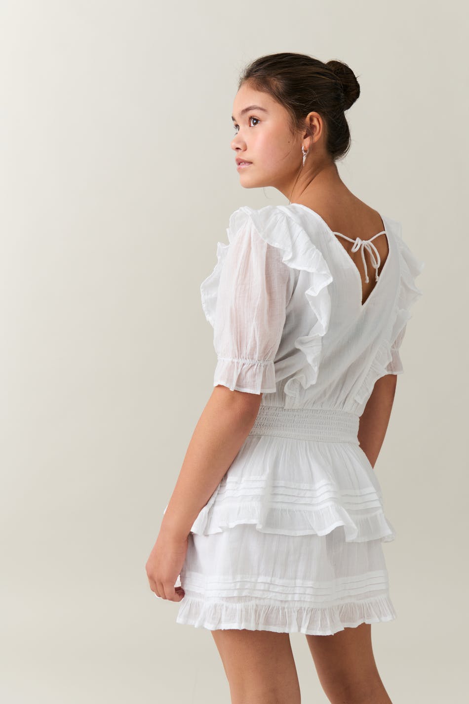 Y open back dress