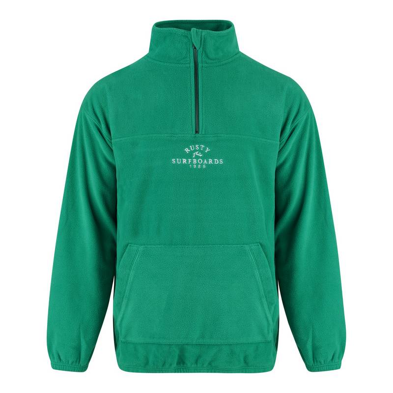 RUSTY MIDDLE SECTION CREW POLAR FLEECE Fleecepullover Herren