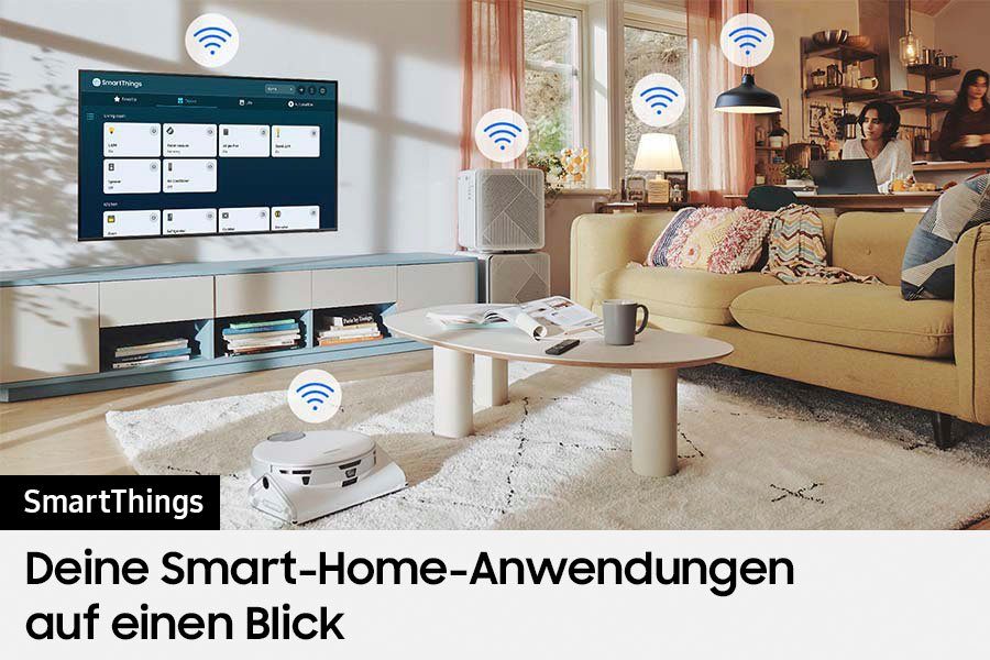 Samsung GU55CU7179U LED-Fernseher (138 cm/55 Zoll, Smart-TV, PurColor,Crystal Prozessor 4K,Gaming Hub,Smart Hub & Gaming Hub)