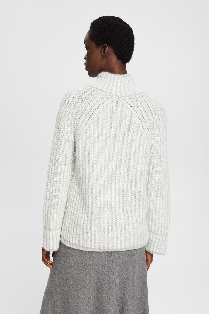 Grobstrickpullover mit Alpaka
