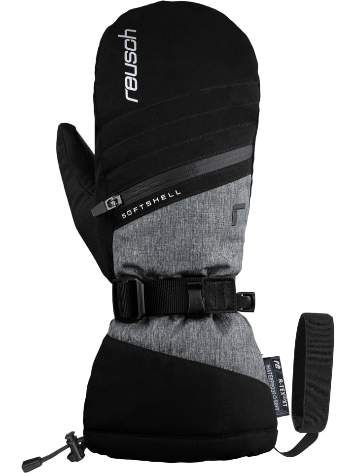 Reusch Fäustlinge Demi R-TEX® XT Mitten in 7688 black/grey melange günstig kaufen