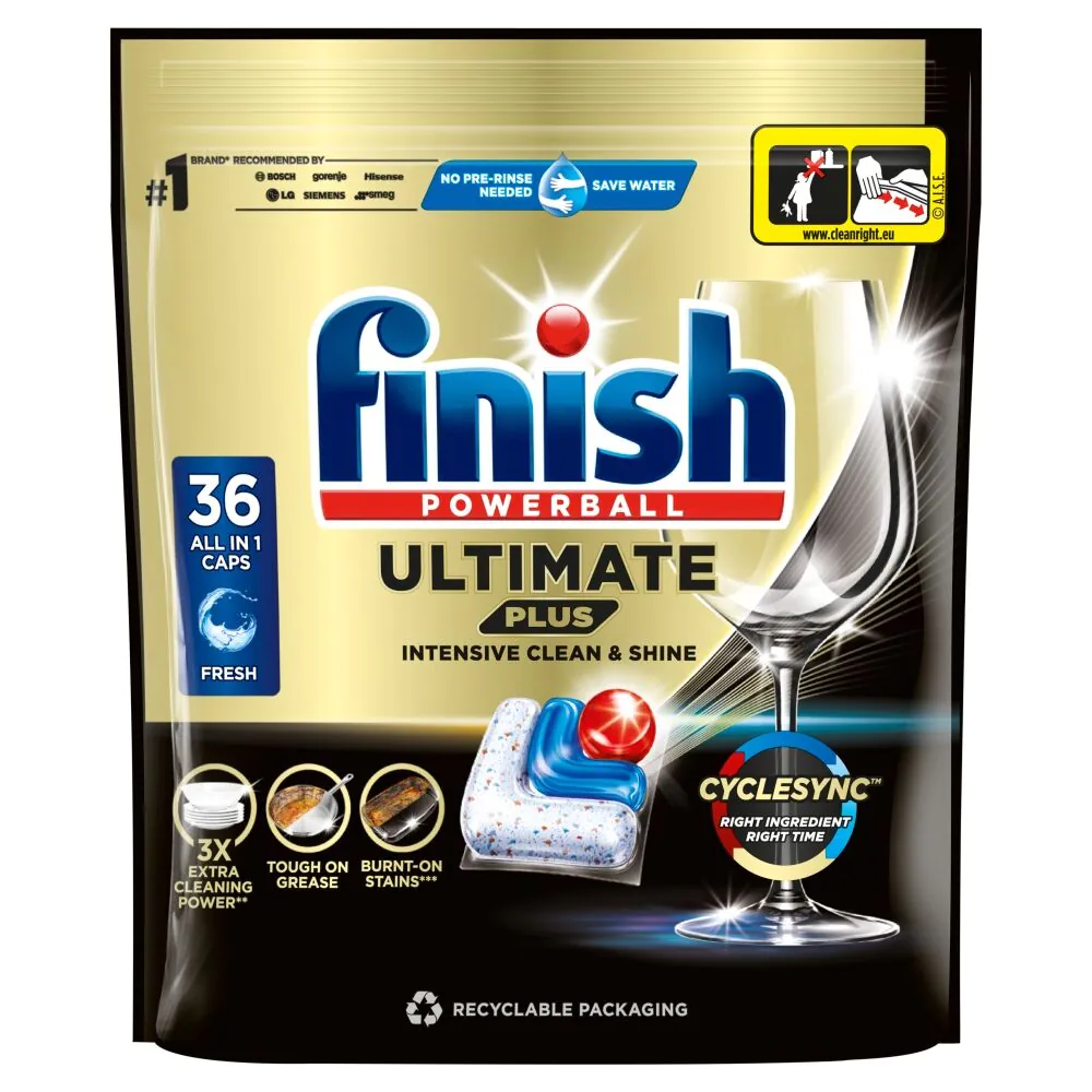 „Finish Ultimate Plus Fresh“ kapsulės