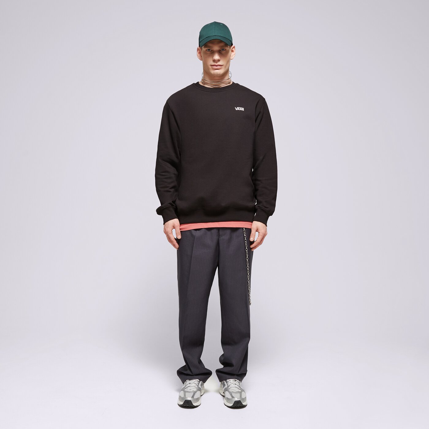 VANS SWEATSHIRT CORE BASIC CREW Schwarz