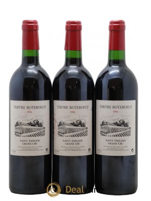 Château Tertre Roteboeuf  1996 - Lot de 3 Bouteilles