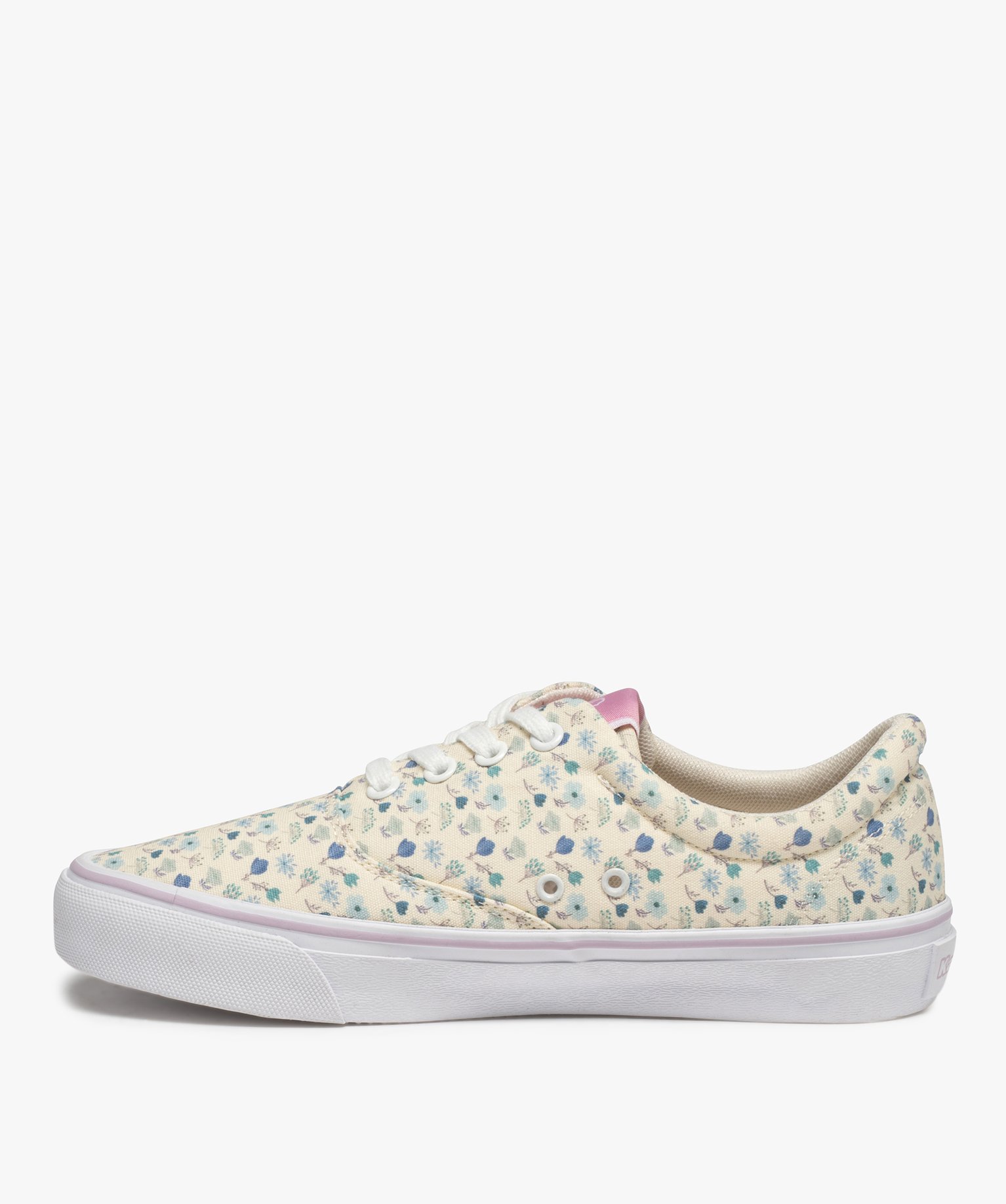 Baskets femme en toile imprimée style skateshoes - Kappa