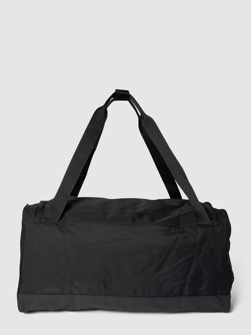Weekender mit Label-Print Modell 'Duffle' in schwarz