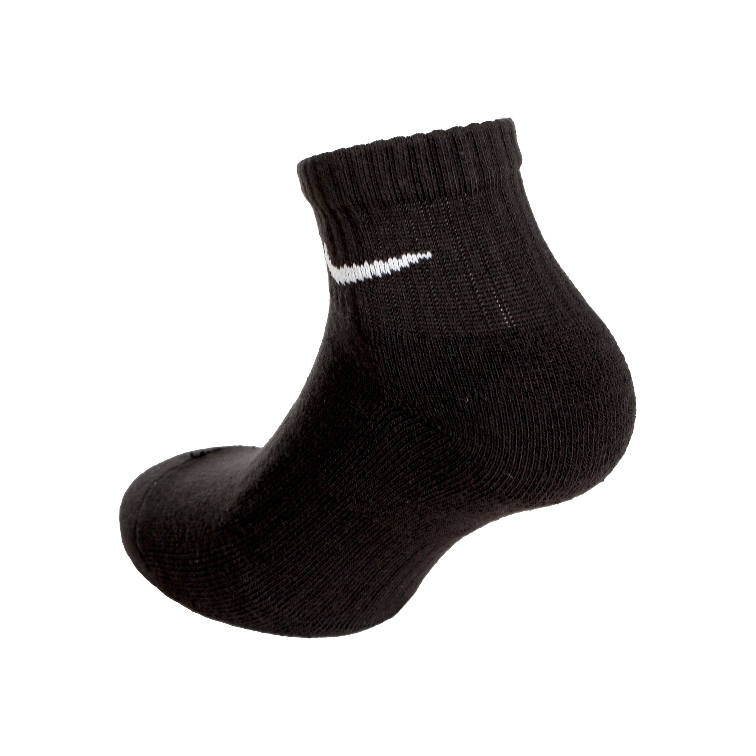 Everyday Cush Ankle Sportsocken 3er Pack - Schwarz, Weiß