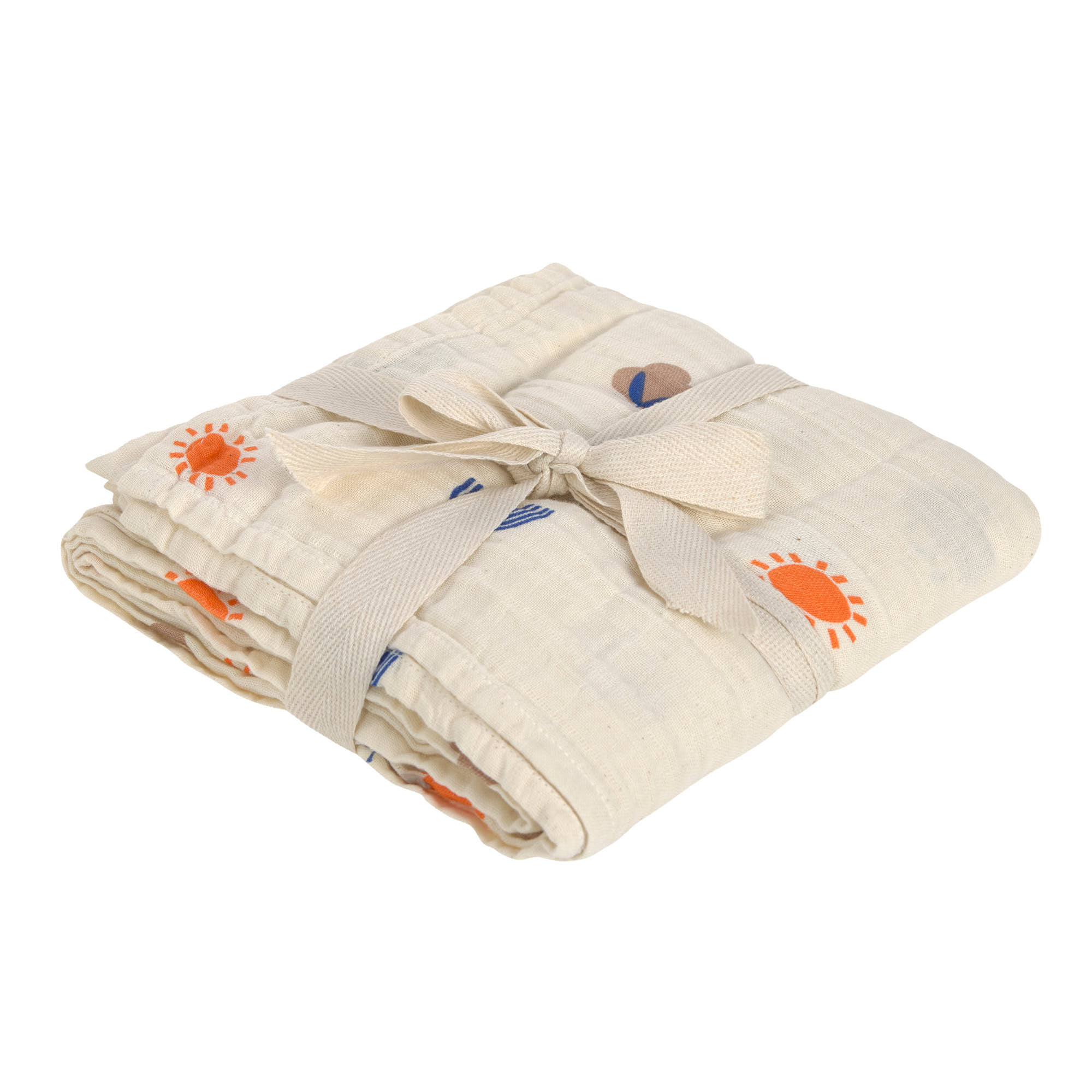 Mulltuch XL - Nature, Beige