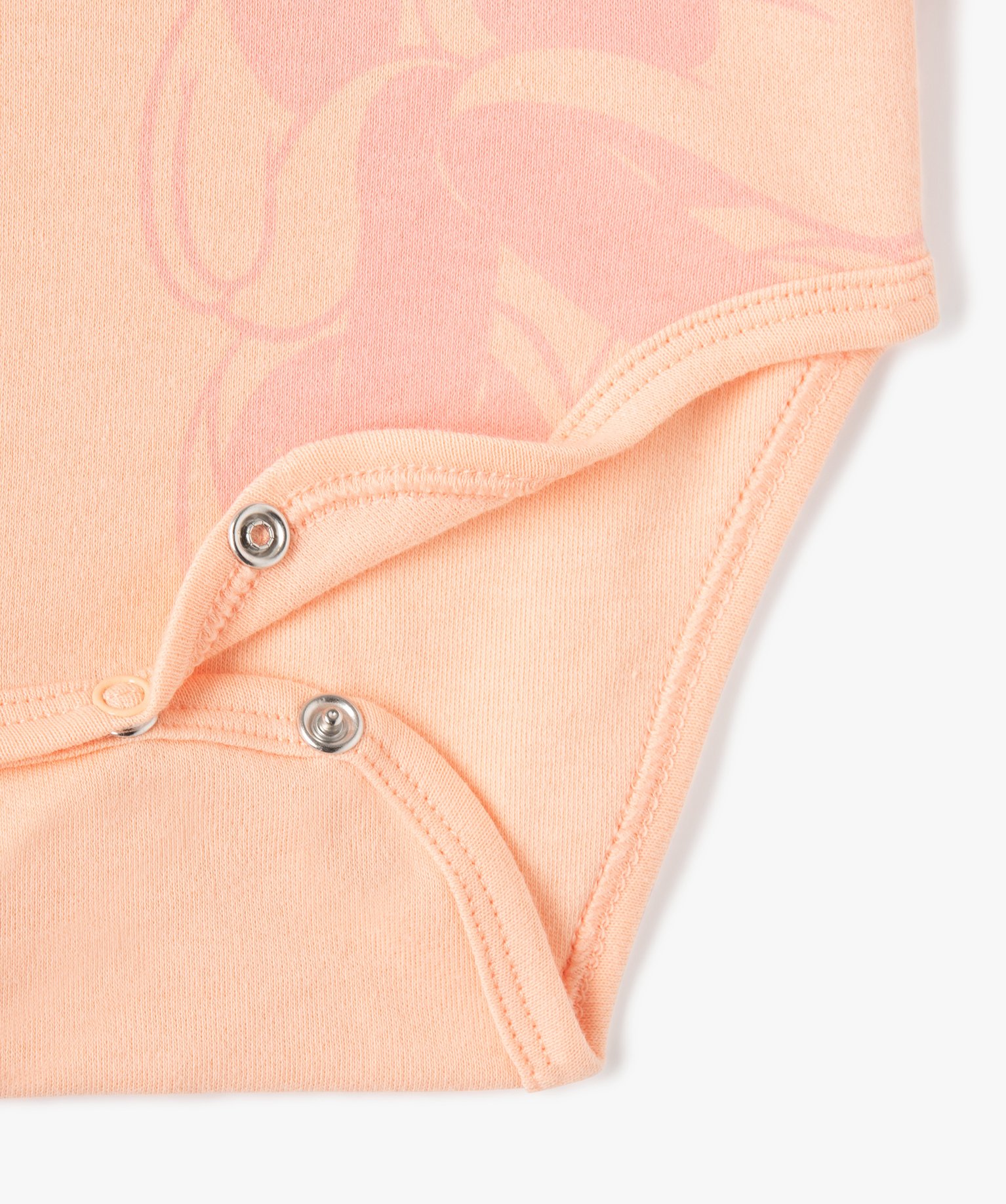 Body bébé fille à manches longues et col américain (lot ... rose | GEMO