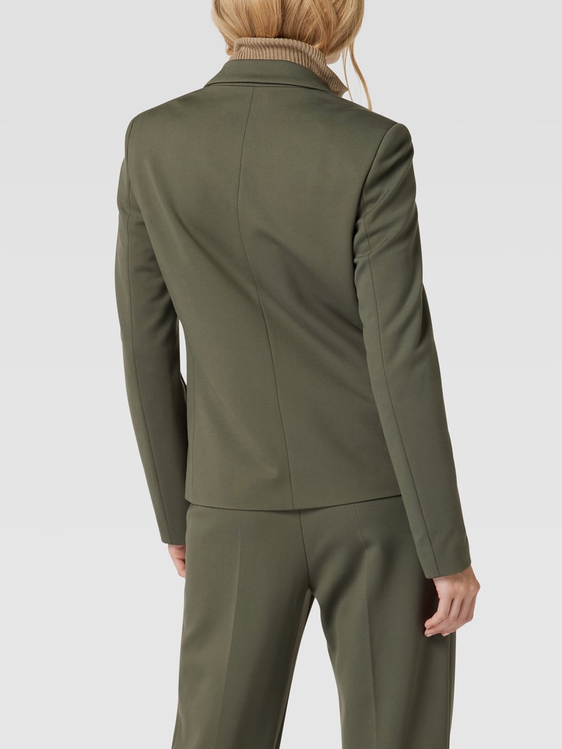 Blazer mit Eingrifftaschen in schilf