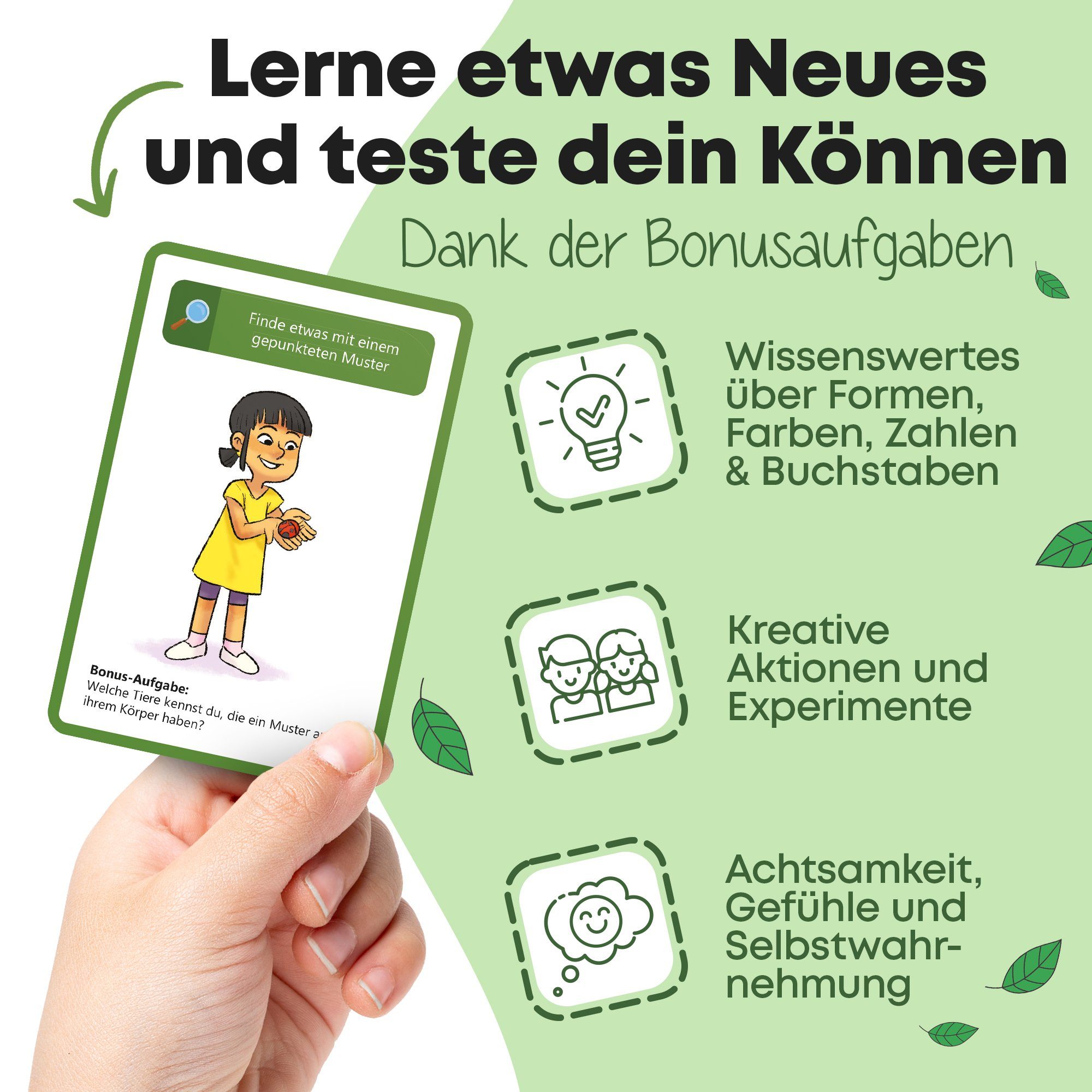 GLÜCKSWOLKE Spiel, Finde es I Deine Umgebung neu entdecken Outdoor & Indoor Schatzsuche für Kinder I Entdecker Spielzeug, Spiele ab 4, 5, 6, 7, 8 Jahre I cooles Geschenk für Mädchen und Junge