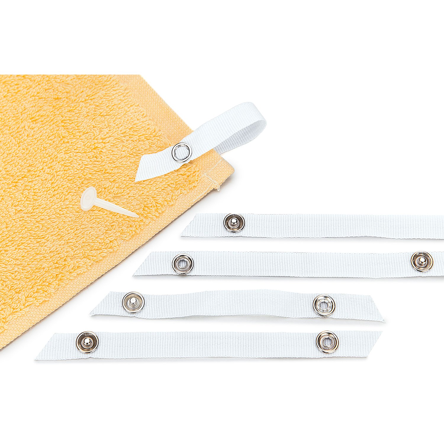 buttinette Fix-Aufhänger, Größe: 1 x 14,5 cm, Inhalt: 10 Stück