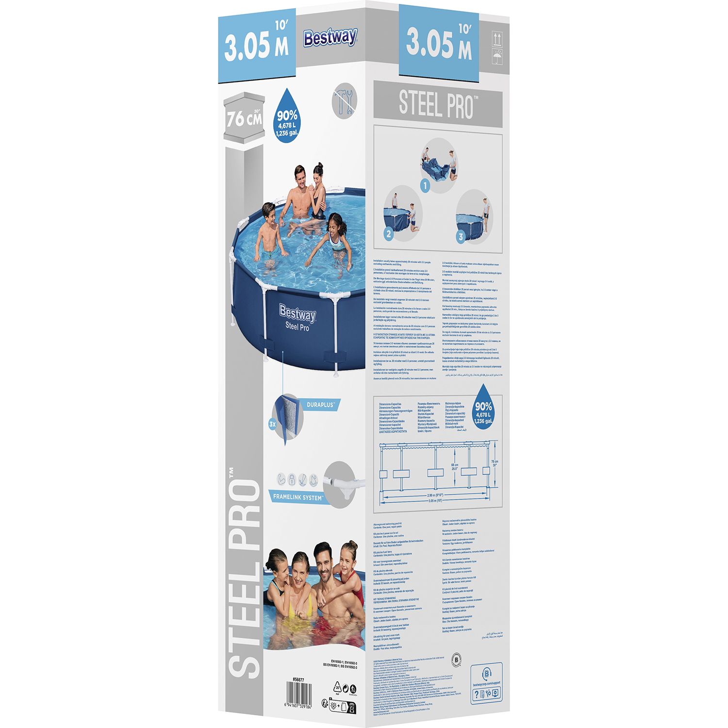 Bestway Steel Pro 305 cm Pool