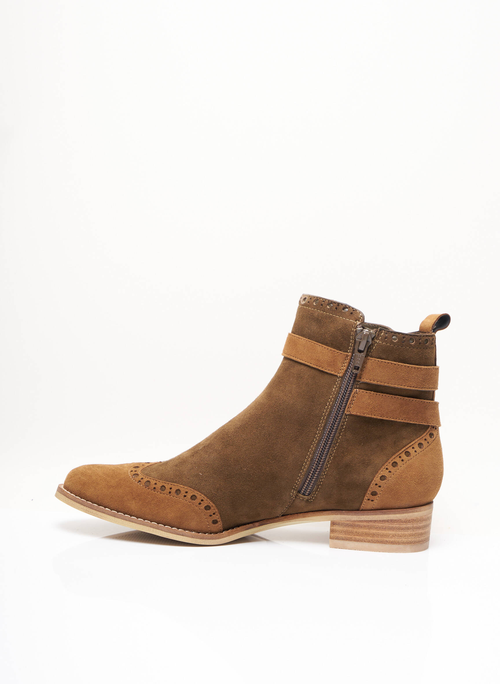 Fugitive By Francesco Rossi Bottines Femme couleur vert