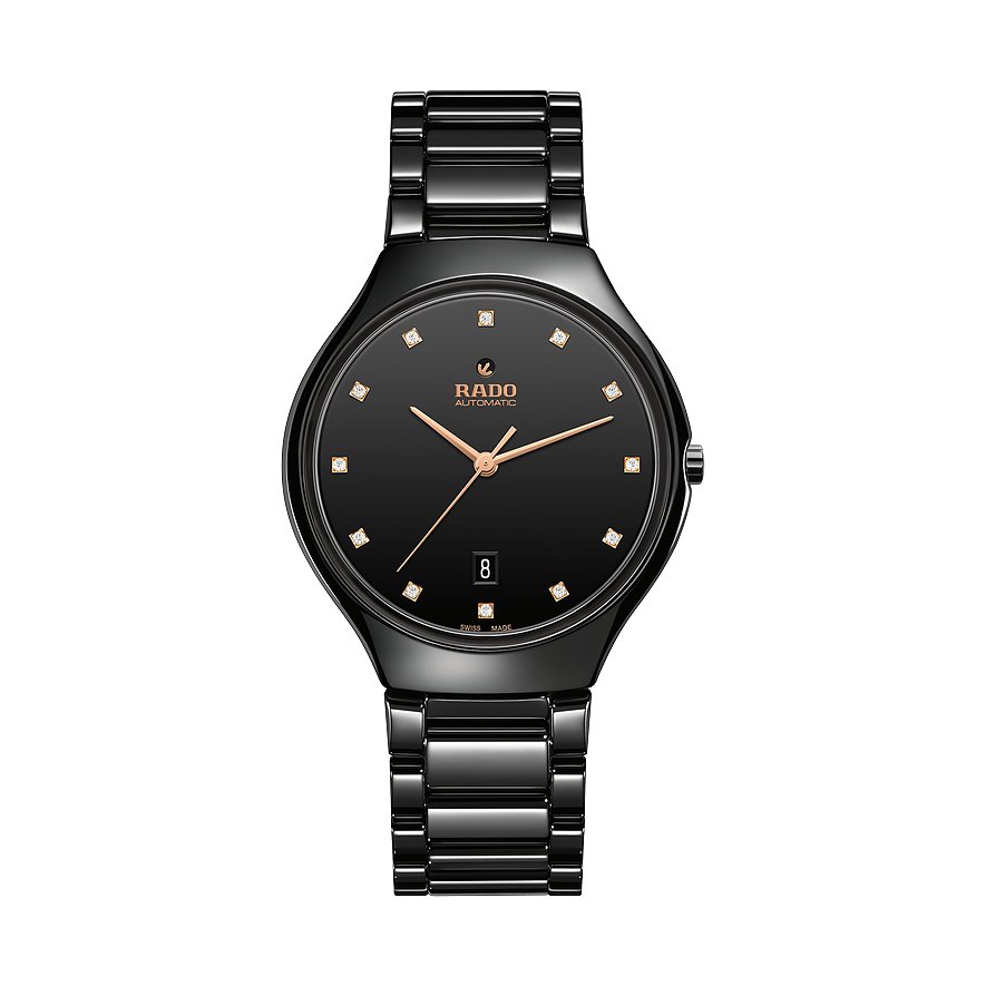 Rado Unisexuhr True Thinline Diamonds