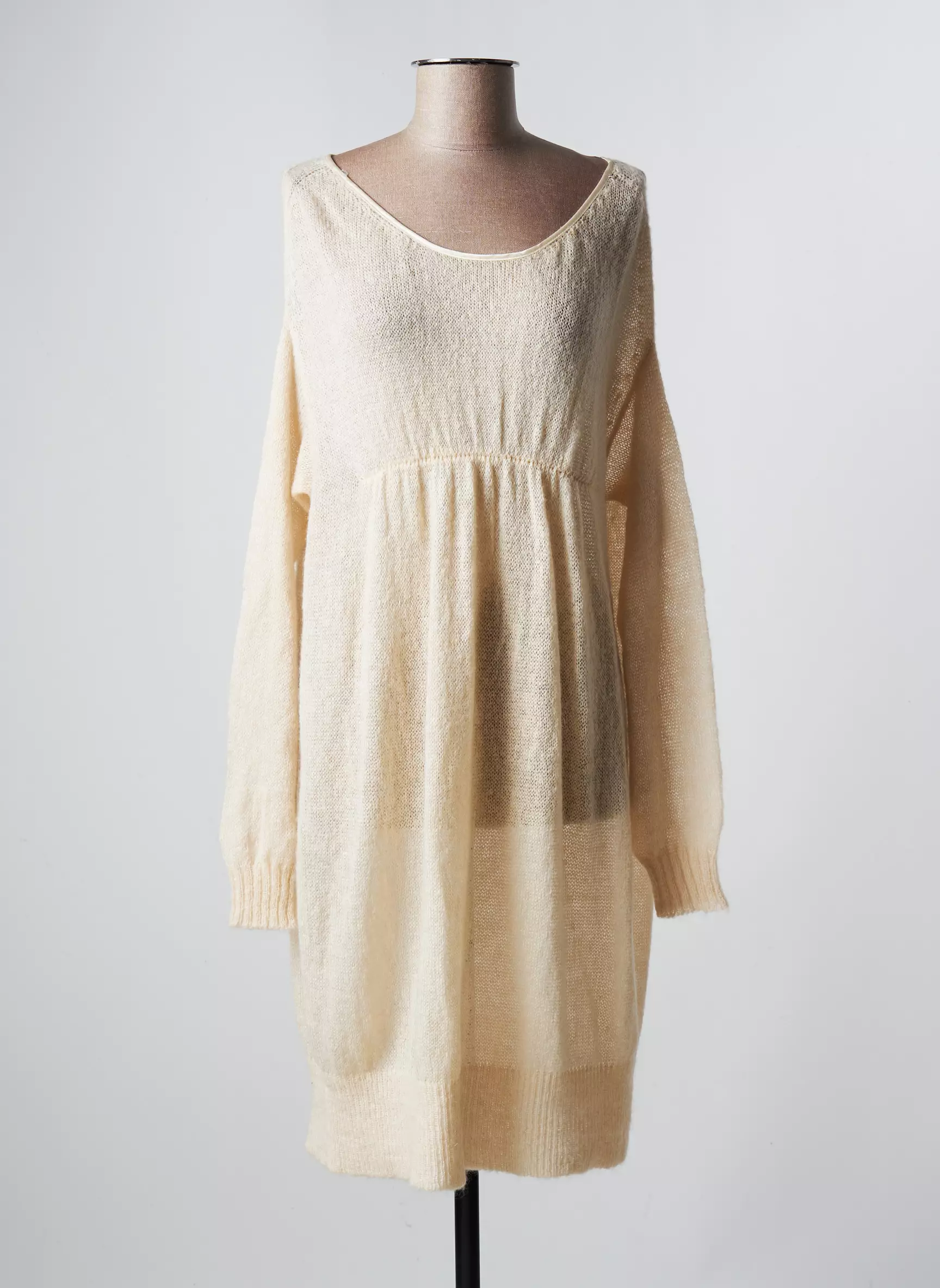 Twinset Robes Pulls Femme couleur beige