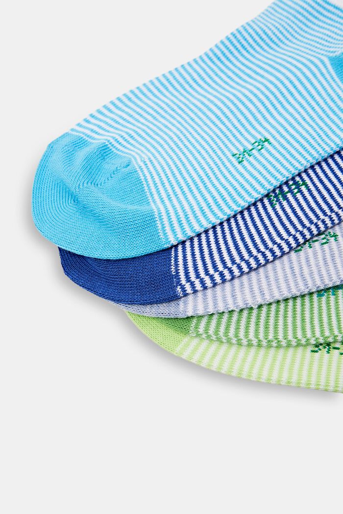 5er-Pack Gestreifte Sneakersocken