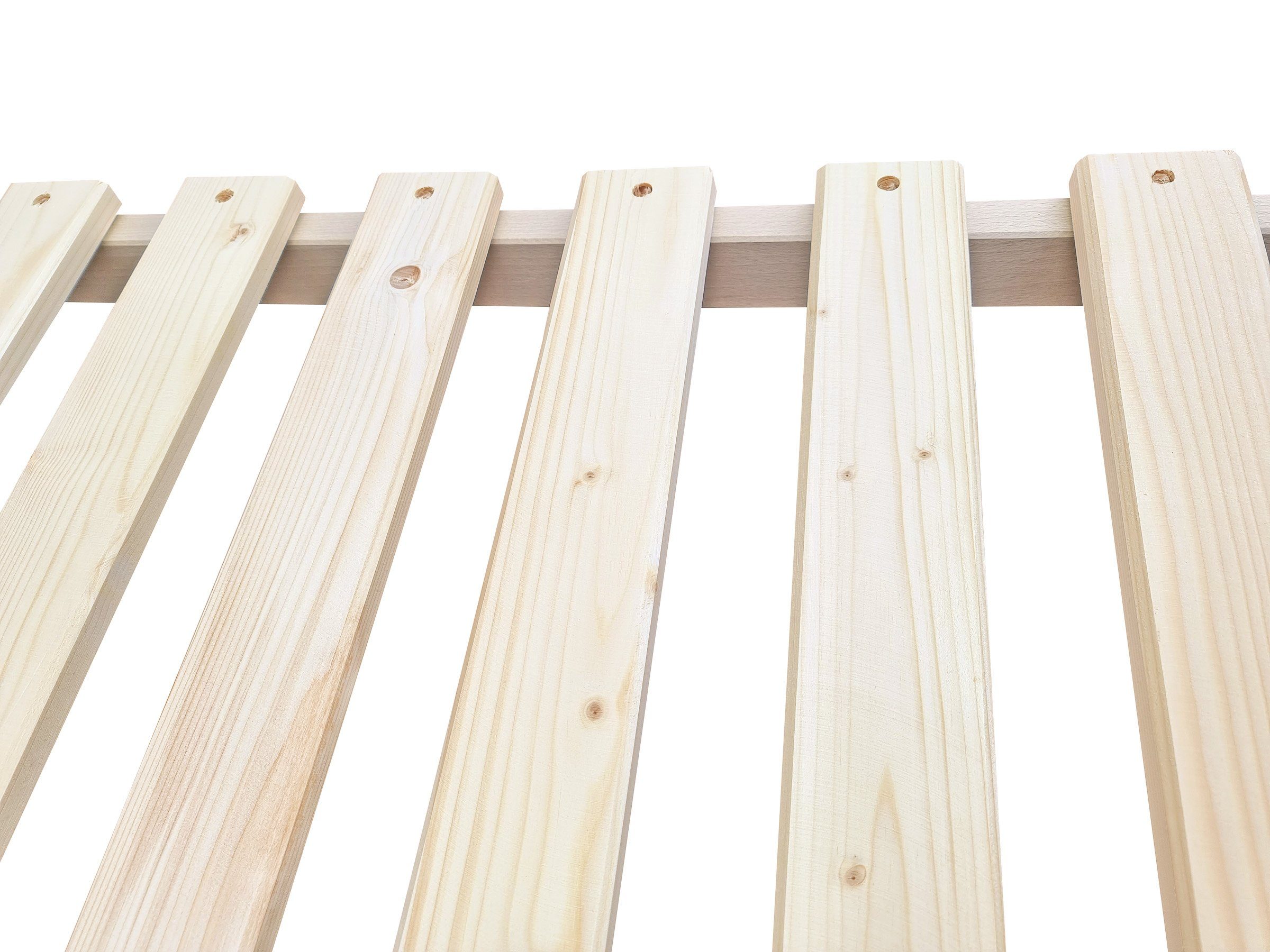 Rollrost Lattenrost völlig metallfrei Stecksystem 160x200, ERST-HOLZ