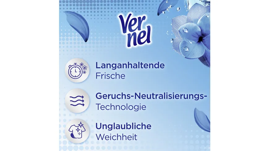 Vernel Weichspüler Fresh Control Cool Fresh 37 WL 814 ml