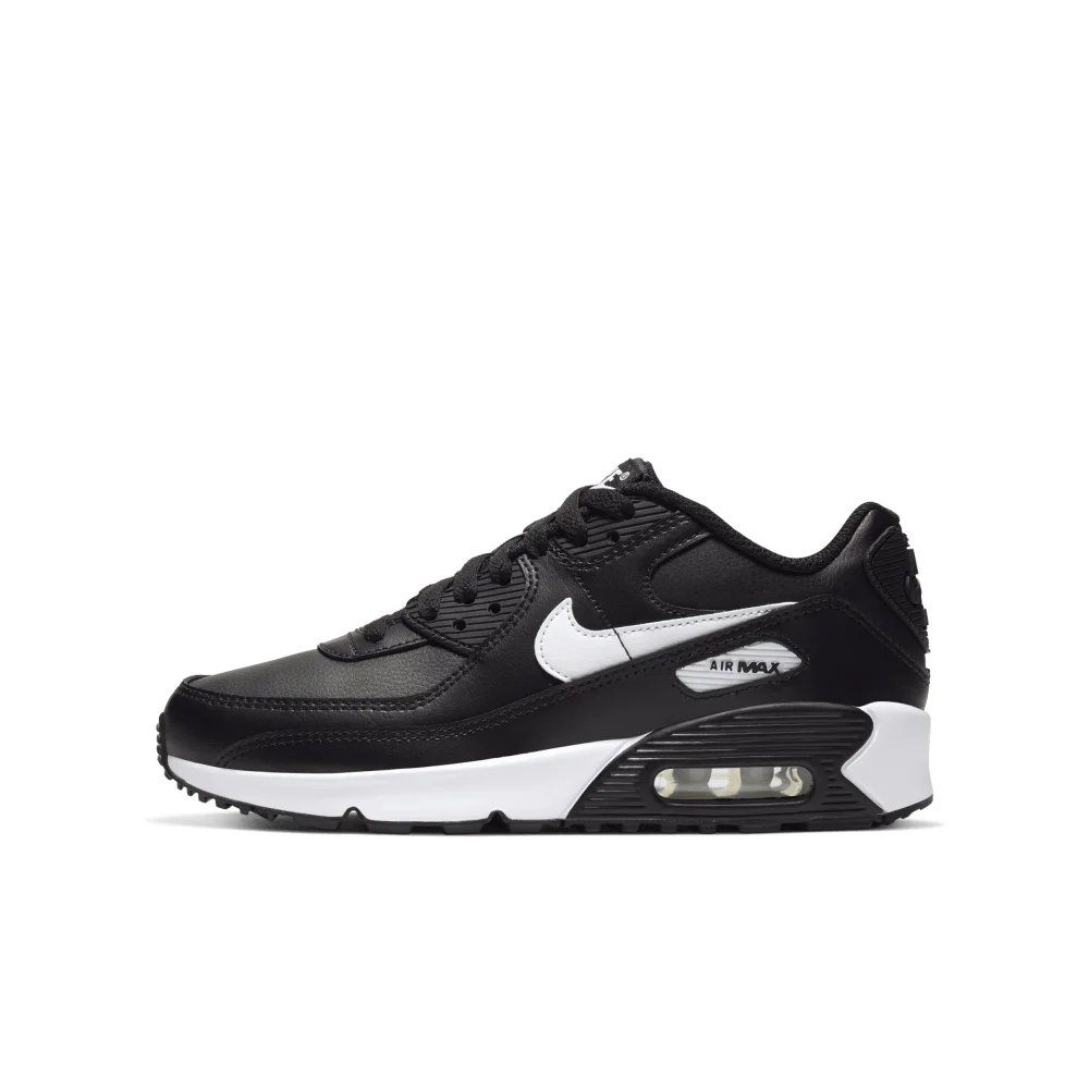 Nike Air Max 90 LTR GS Leather CD6864-010 / schwarz