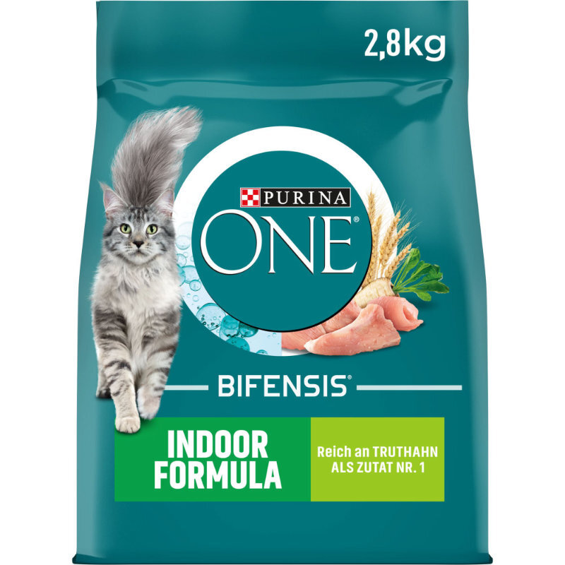 Purina ONE Trockenfutter Purina ONE BIFENSIS Indoor Formula für Hauskatzen 2,8 kg