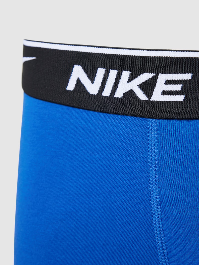 Trunks mit elastischem Logo-Bund in blau