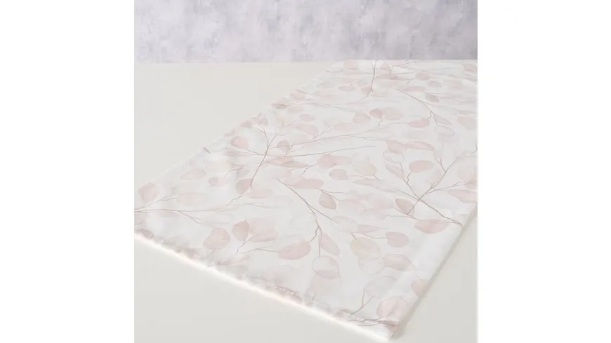 Boltze Tischläufer Silvana Beige, Weiß