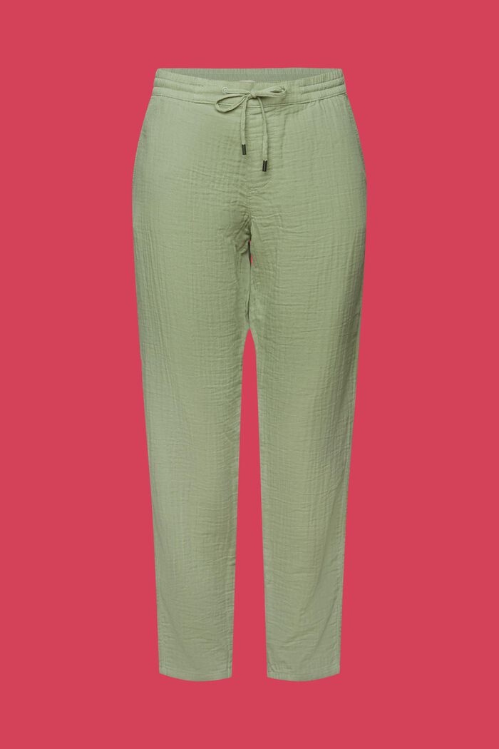 Pants woven