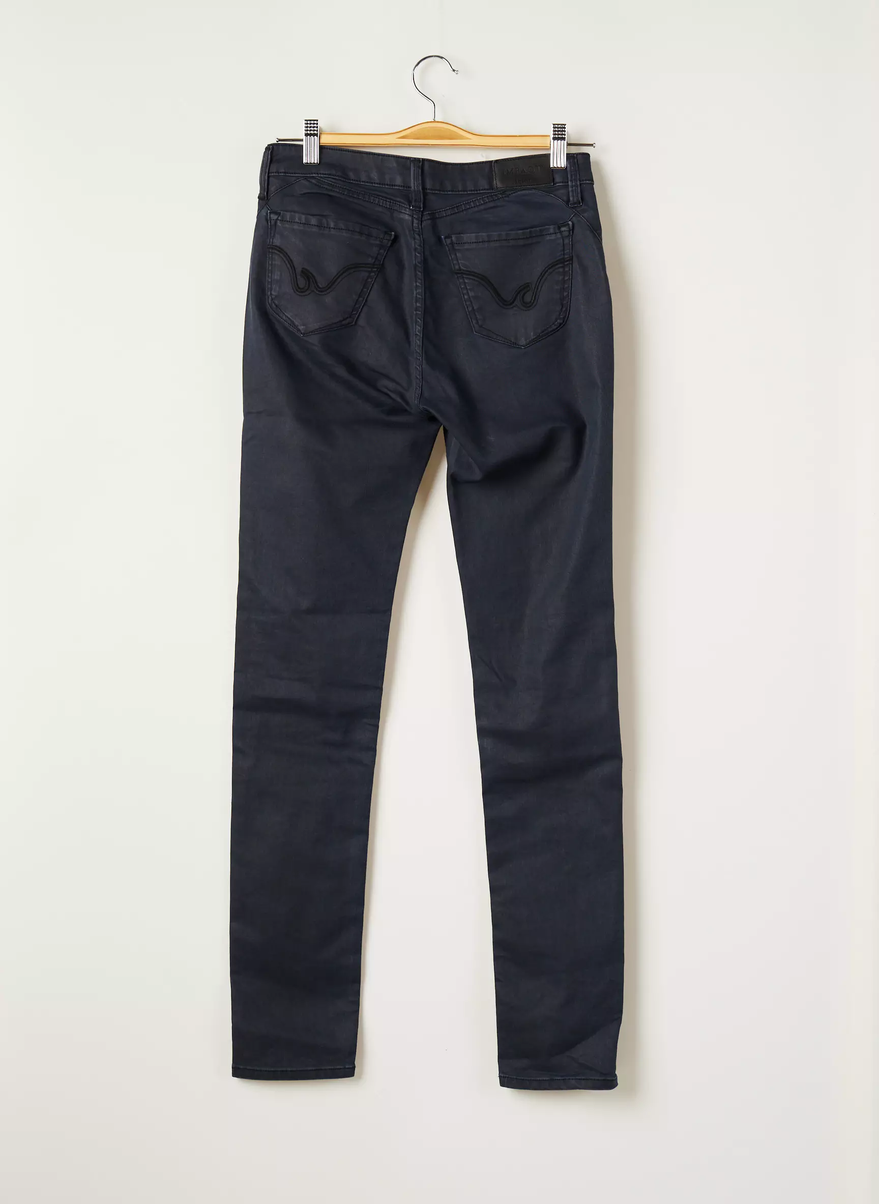 Impaqt Pantalons Droits Femme couleur bleu
