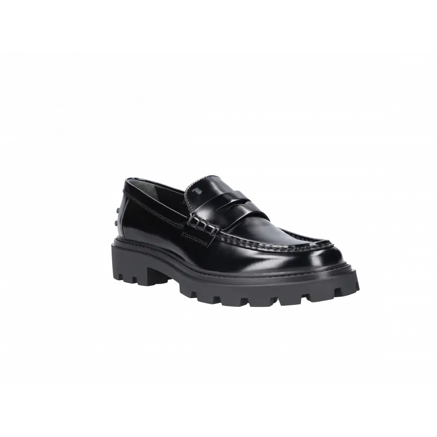 Tod's - Loafer LEATHER Kalbsleder - schwarz