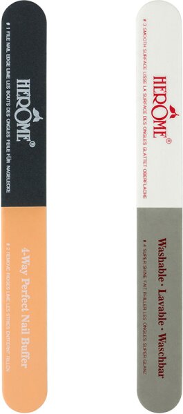 Herôme 4-Way Perfect Nail Buffer Nagelfeile