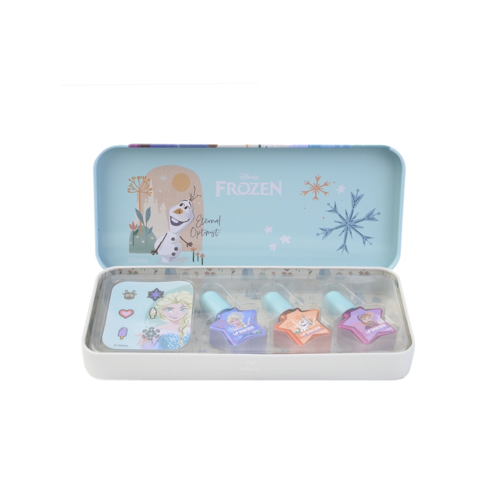 Disney Frozen Nail Polish Tin Coffret de maquillage pour enfants